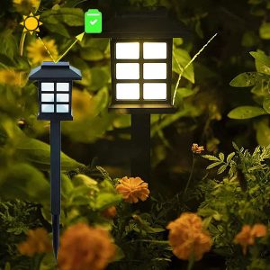 Слънчеви лампи за пътеки (6 бр.) | LUMITRAD