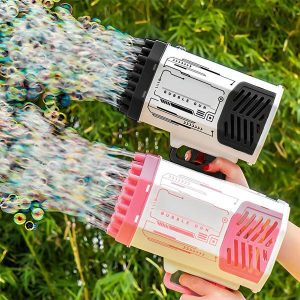 69-дупков LED пистолет за сапунени мехури | BUBBLEPUFF