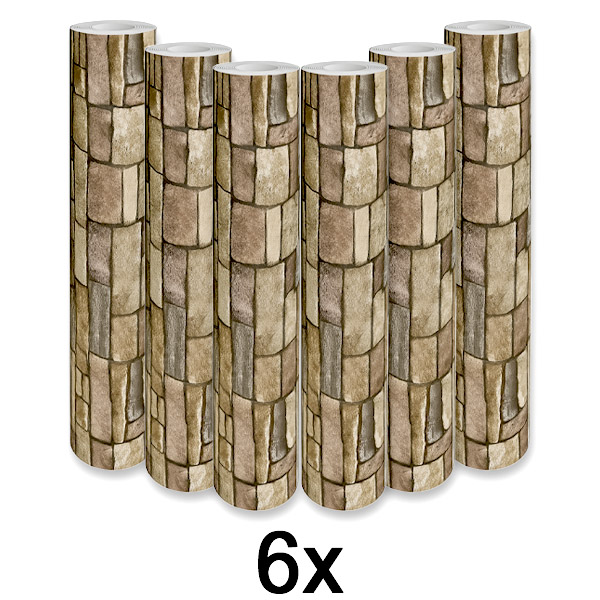 6x Стилен 3D тапет – Лесна трансформация на стената | WALLCORWRAP