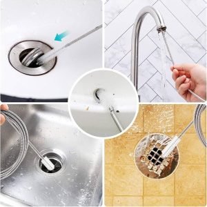 Гъвкава четка за запушени канали и тръби | DRAINOVA